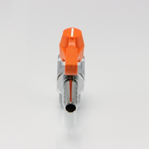 R 1/8インチx 6.0mm ボールバルブ(ステム式・アングル)【EA425BH-16】