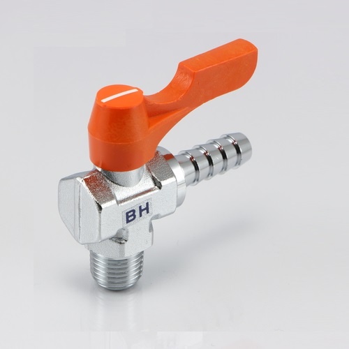 R 1/8インチx 7.0mm ボールバルブ(ステム式・アングル)【EA425BH-17】