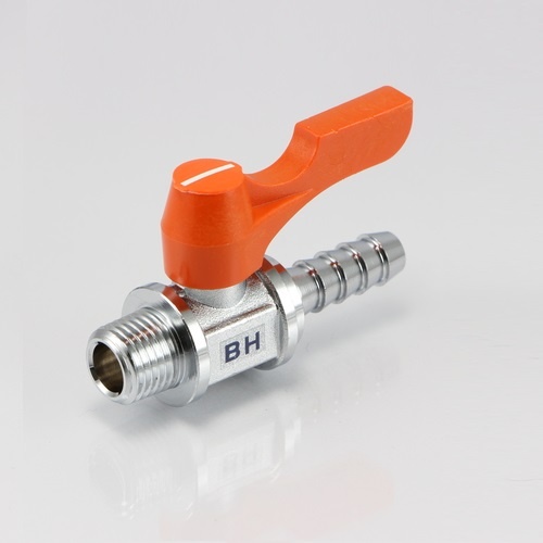 R 1/8インチx 7.0mm ボールバルブ(ステム式・ミニチュア)【EA425BH-117】