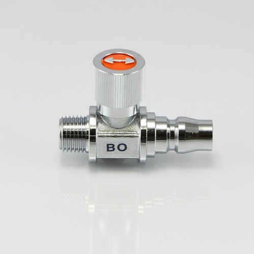 R 3/8インチ ミニボールバルブ(カップリング接続)【EA425B-3】