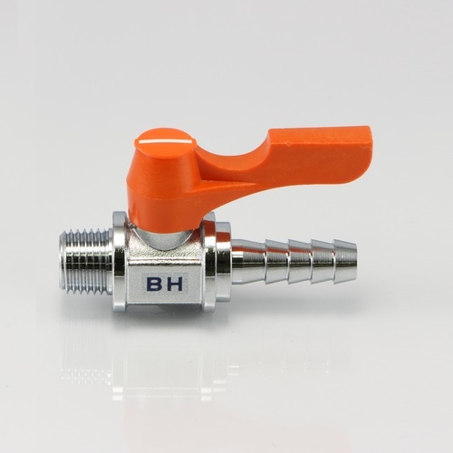 R 3/8インチx10.5mm ボールバルブ(ステム式・ミニチュア)【EA425BH-140】