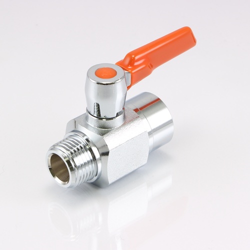 R 3/8インチxG 3/8インチ ボールバルブ(真鍮)【EA425BM-233】