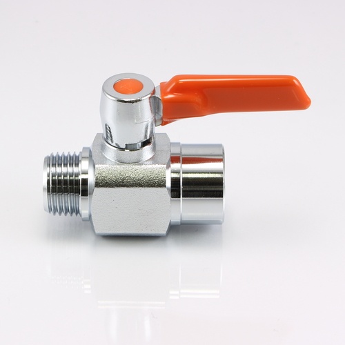 R 3/8インチxG 3/8インチ ボールバルブ(真鍮)【EA425BM-233】