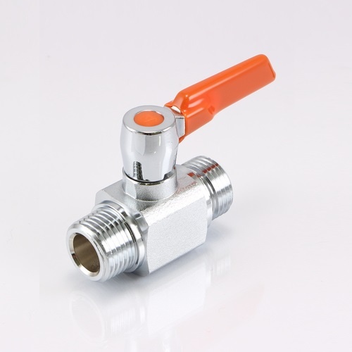 R 3/8インチxG 3/8インチ ボールバルブ(真鍮)【EA425BS-233】