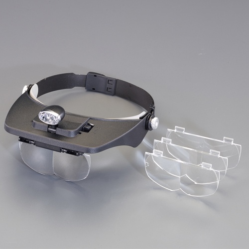 x1.2/x1.8/x2.5/x3.5 ヘッドルーペ【EA756H-2B】