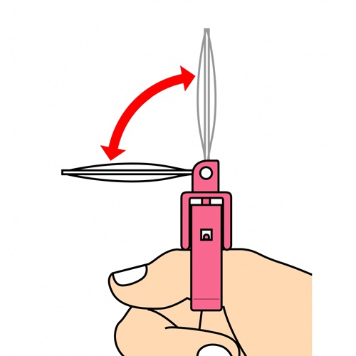 x2.5/ 46mm ハンドルーペ(指先装着型)【EA916JK-121】