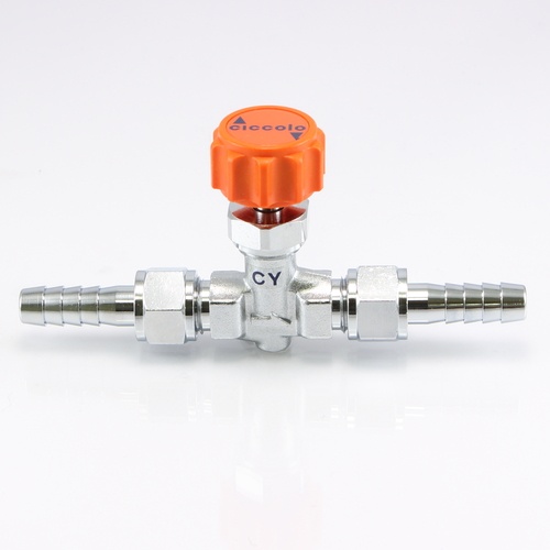 φ 8.0mmxφ 8.0mm ニードルバルブ(ステム型)【EA426CY-208A】