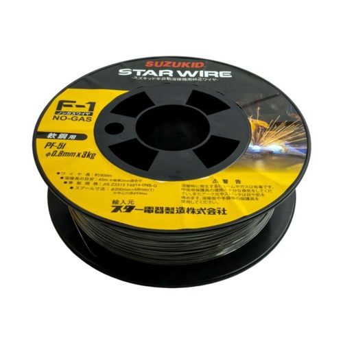 φ0.8mm/3.0 kg ノンガス用軟鋼ワイヤー【EA315SH-25】