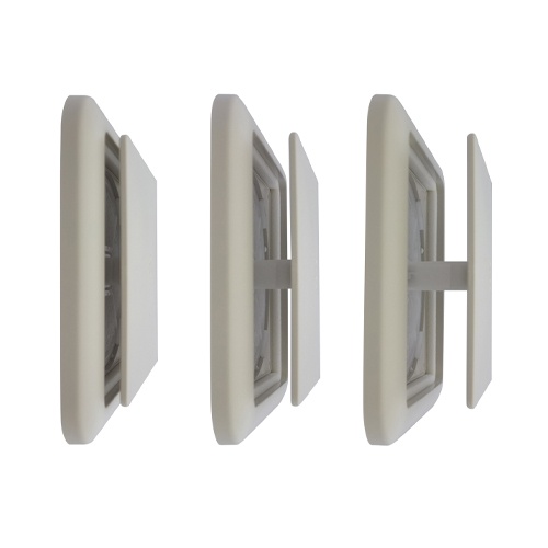 φ100mm プッシュ式レジスター【EA997MH-16】