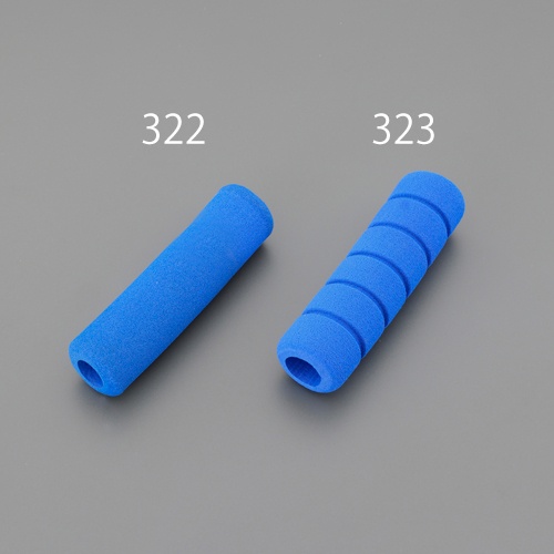 φ18x220mm ゴムグリップ(5本)【EA983FF-324】