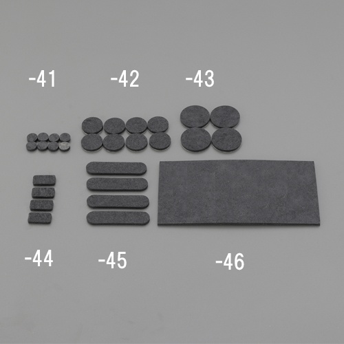 φ20x3mm 滑り止めクッション(8枚)【EA979DA-42】