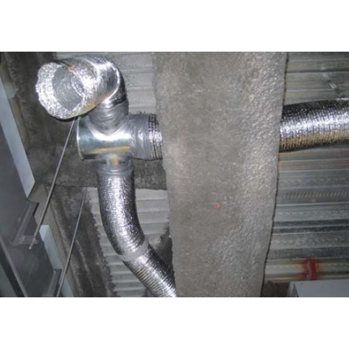 φ260mmx10m 伸縮アルミフレキシブルダクト【EA997DA-250】