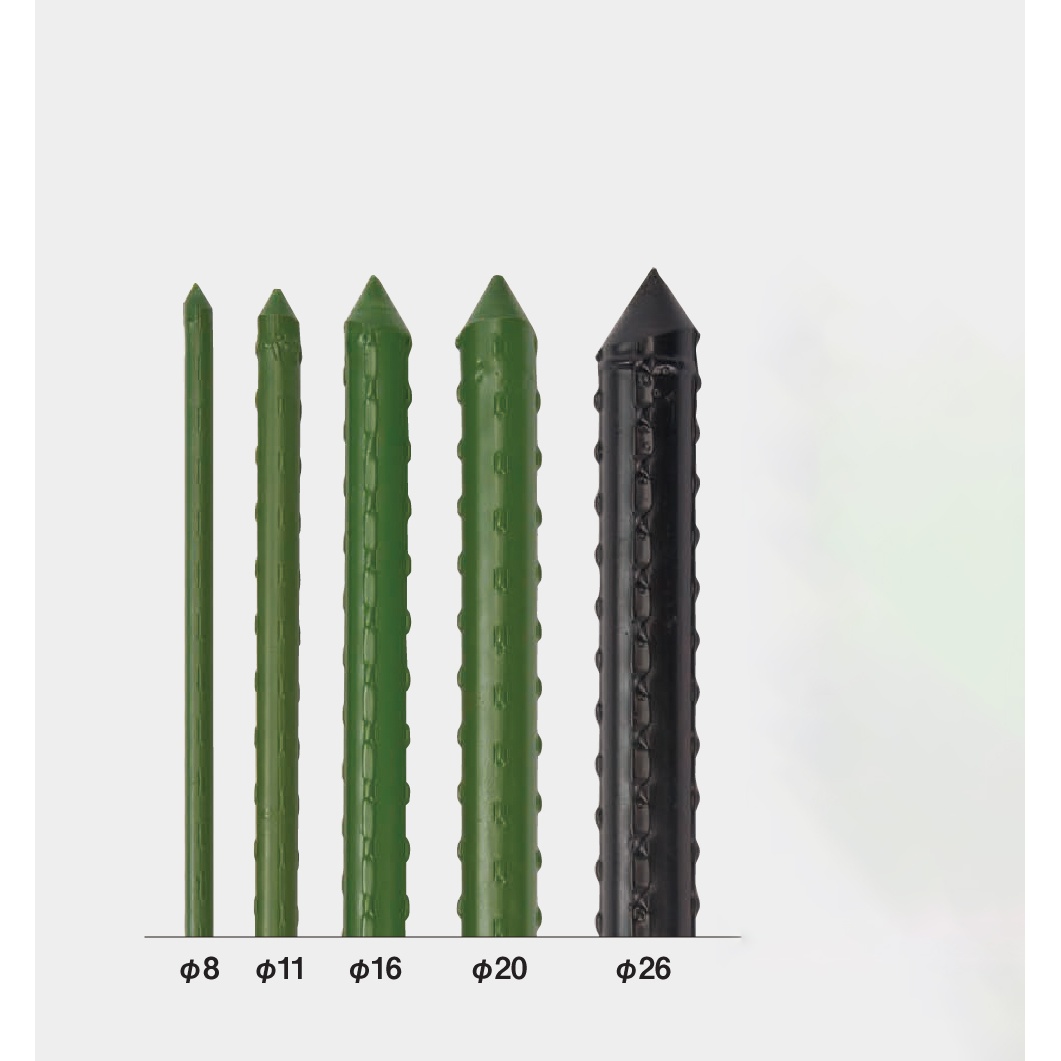 φ26x4000mm 超ロング支柱(イボ付/10本)【EA628ZZ-112】