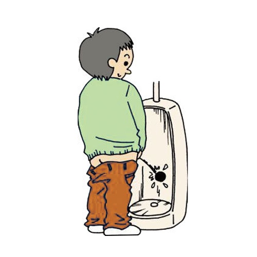 φ30mm 小便器用的シール(10枚)【EA928AJ-70】