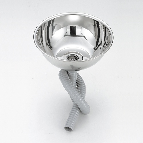 φ357x126mm 丸型シンク(ステンレス製)【EA468EA-3B】