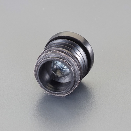 φ38mm/M10 丸型ブッシング(10個/黒)【EA983FP-263】