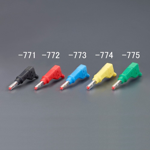 φ4mm バナナプラグ(スタック接続/青)【EA940DP-773】