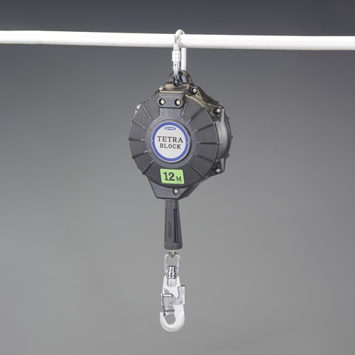 φ5.0mmx12m 安全ブロック(ステンレス製ワイヤー付)【EA998FX-10B】