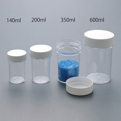 φ52.0x96.5mm/ 140ml ポリ容器(クリアー)【EA508AF-36】