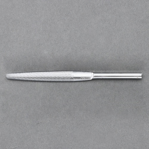 φ5x105mm やすり(クロムコーティング/半丸/中目)【EA521TF-105】