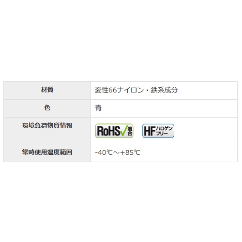 ケーブルクランプ(金属・X線検出用/20個)【EA947FA-136】