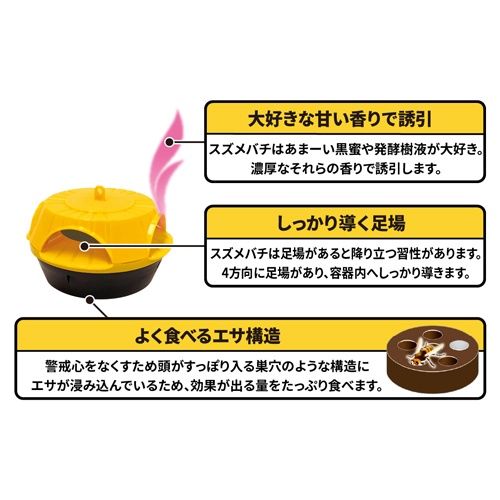 ススメバチ駆除剤(スズメバチの巣撃滅/1個)【EA941D-84A】