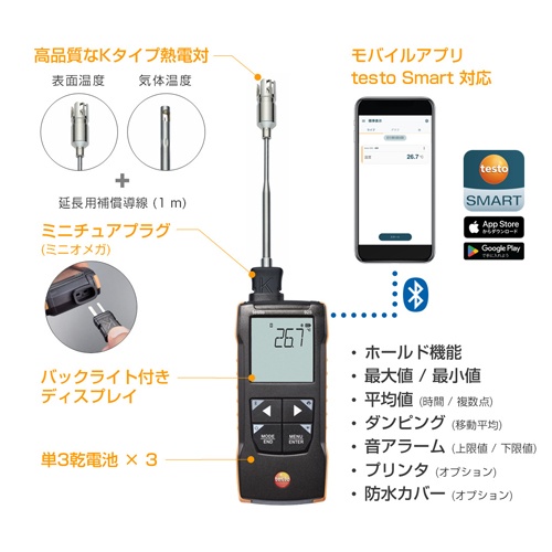 デジタル温度計セット【EA701AN-1】