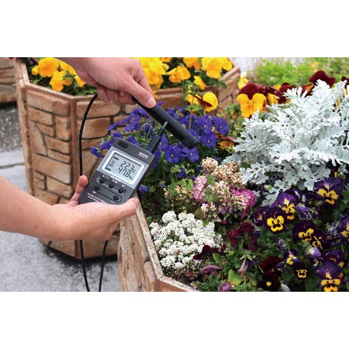 デジタル最高・最低温度計・湿度計【EA742MD-51】