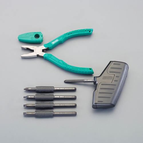 ネジプライヤー・エキストラクター(ネジザウルス)セット【EA532DE-23】