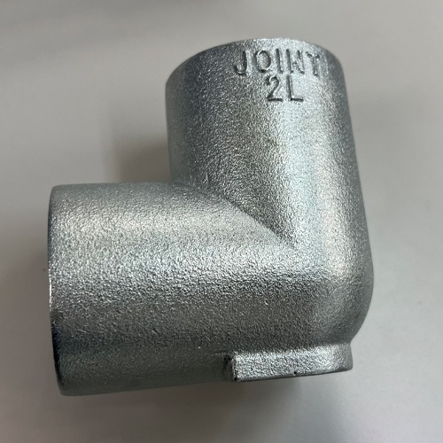 パイプジョイント(φ100ブレーキキャスター/ゴム/L型)【EA948TF-117A】