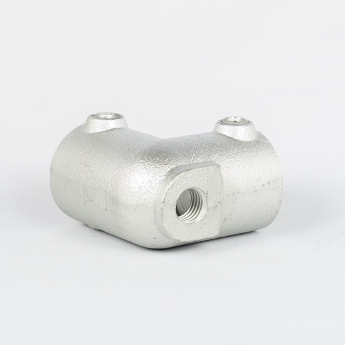 パイプジョイント(φ150ブレーキキャスター/ゴム/L型)【EA948TF-127】