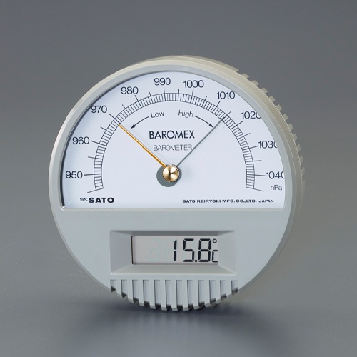 バロメックス気圧計(温度計付)【EA742MJ-1】