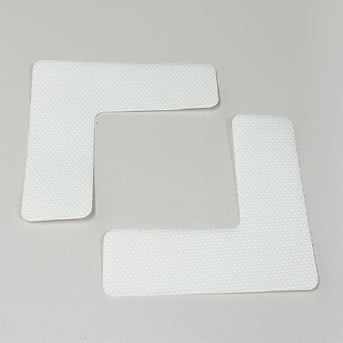 フロア表示マーク(面ファスナー式/L型/4枚)【EA944DJ-53】