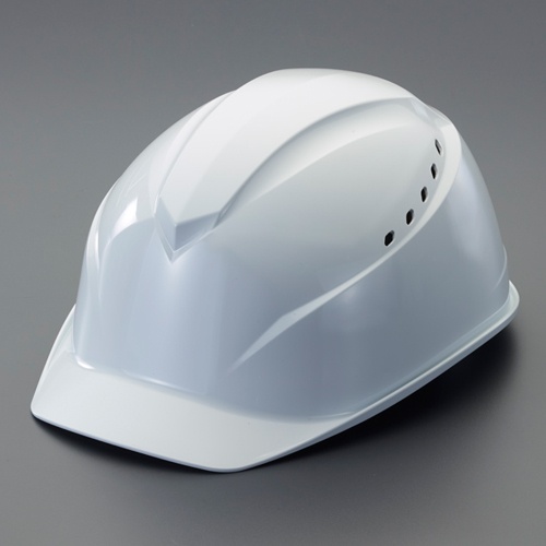 ヘルメット(エアライトS/通気孔付/白)【EA998BB-101】