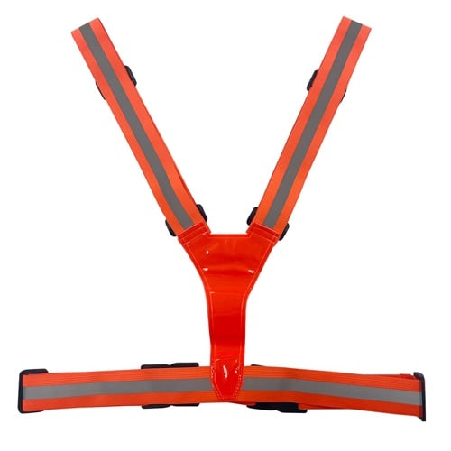 安全ベスト(Y型/オレンジ)【EA983R-192】