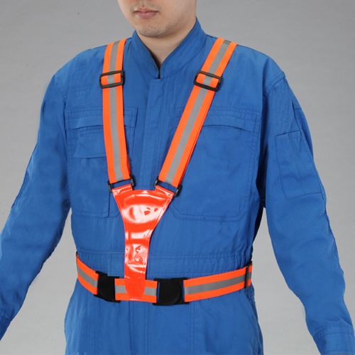 安全ベスト(Y型/オレンジ)【EA983R-192】