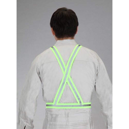 安全ベスト(縁無し・蛍光イエロー/20枚)【EA983R-176B】