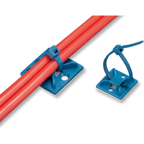 結束バンド用ベース(金属・X線検出用/20個)【EA475GH-71】