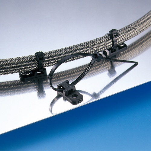 結束バンド用ベース(導電性/100個)【EA475GH-31】