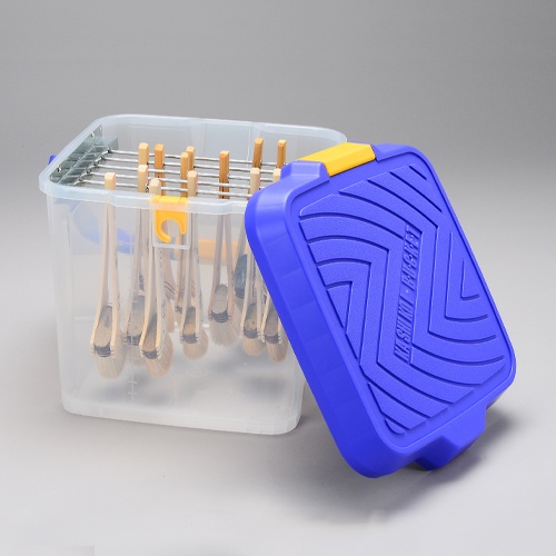 刷毛保存箱(ポリプロピレン製)【EA109NF-50】