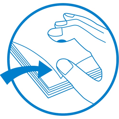 指先すべり止めパッド(20片x2シート)【EA765MB-25】