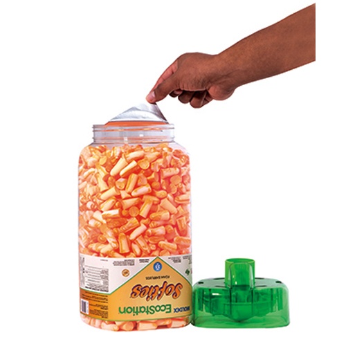 耳栓(500組/オートディスペンサー用)【EA800VH-51】