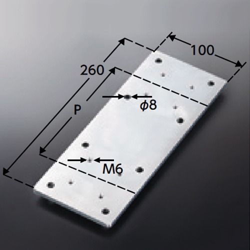 手すり用取付プレート【EA951EL-553】