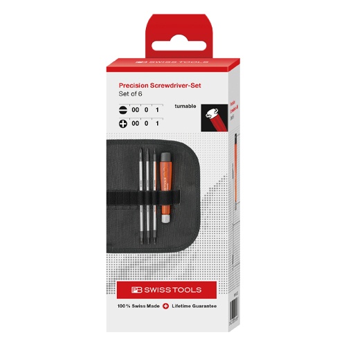 精密ドライバーセット(差替式)【EA552-1A】