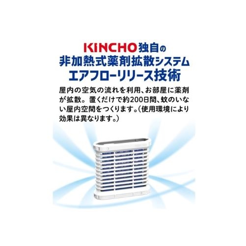 設置型蚊・殺虫剤 (シンカトリ 200日用)【EA941B-123】