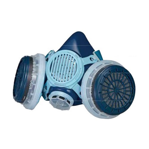 直結型防毒マスク(2缶式/伝声器付)【EA800MX-12】