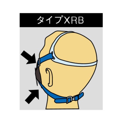 直結型防毒マスク(2缶式/伝声器付)【EA800MX-12】