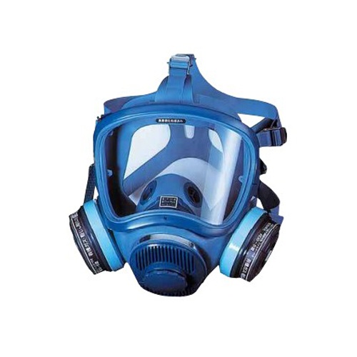 直結型防毒マスク(防塵併用/2缶式)【EA800MX-33】