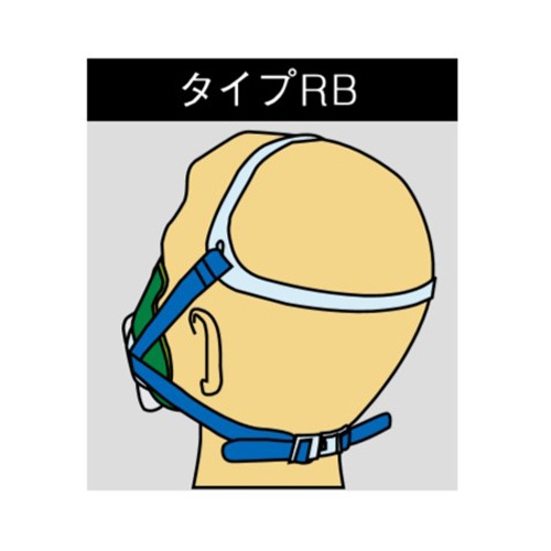 直結型防毒マスク(防塵併用/2缶式)【EA800MX-31】