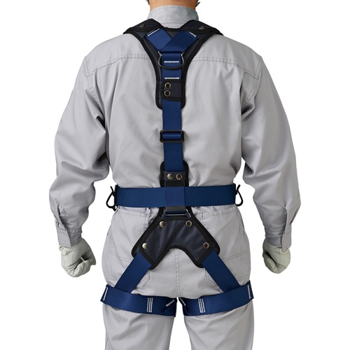 墜落制止用器具(フルハーネス/巻取式ツインランヤード付)【EA998GA-9A】